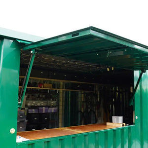 10 Foot Container Green Ral 6005