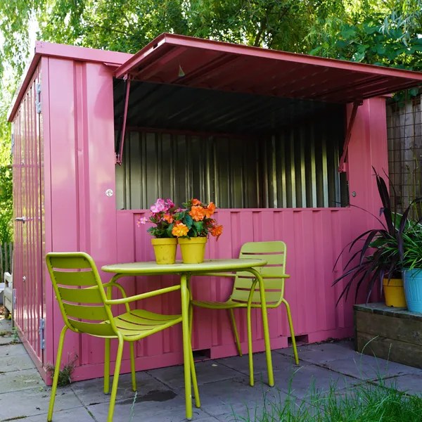 10 Foot Container Pink Ral 3014