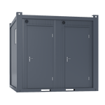 10′ Toilet Container, Premium