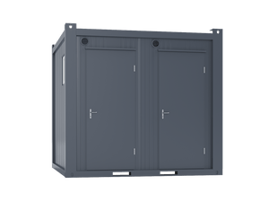 10′ Toilet Container, Premium