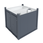 10′ Toilet Container, Premium