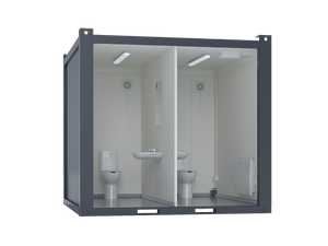 10′ Toilet Container, Premium