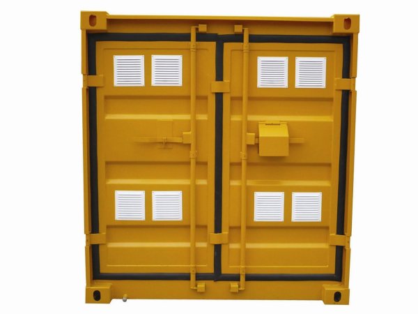 10′ hazardous waste container