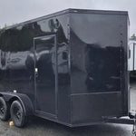 2024 Fast Cargo 6×12 Tandem Axle Blackout Enclosed Trailer