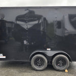 2024 Fast Cargo 6×12 Tandem Axle Blackout Enclosed Trailer