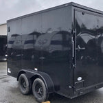 2024 Fast Cargo 6×12 Tandem Axle Blackout Enclosed Trailer