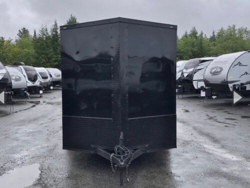 2024 Fast Cargo 6×12 Tandem Axle Blackout Enclosed Trailer