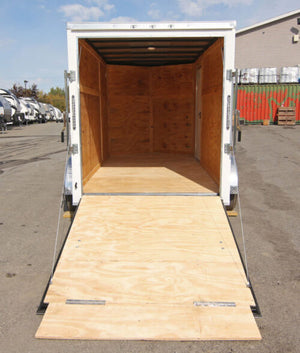 2024 Fast Cargo 6×12 V-nose Enclosed Cargo Trailer With Ramp Door