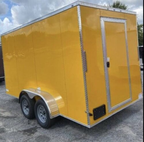 2024 Fast Cargo 7×14 Tandem Axle Concession Trailer For Sale