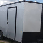 2024 Fast Cargo 8.5×16 Blackout Toy Hauler Enclosed Trailer For Sale