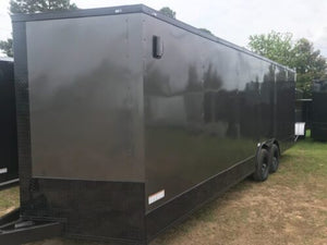 2024 Fast Cargo 8.5×24 Blackout Racecar Trailers For Sale