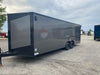 2024 Fast Cargo 8.5×28 Enclosed Charcoal Gray Blackout Trailer For Sale