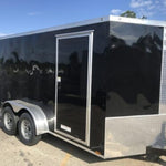 2024 Fast Cargo Black Tandem Axle 6×12 Cargo Trailer For Sale