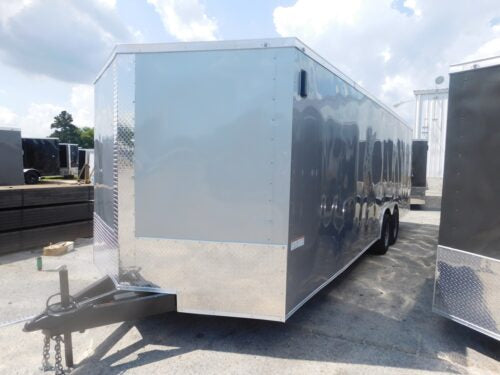 2024 Fast Cargo Silver Frost 8.5×28 Enclosed Trailer For Sale