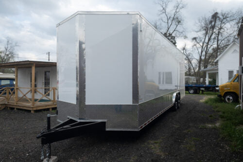 2024 Fast Cargo White 8.5×30 Enclosed Trailer For Sale