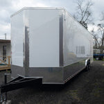 2024 Fast Cargo White 8.5×30 Enclosed Trailer For Sale