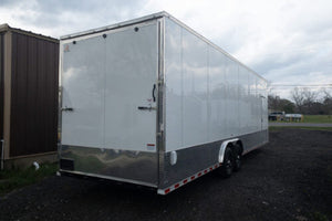 2024 Fast Cargo White 8.5×30 Enclosed Trailer For Sale