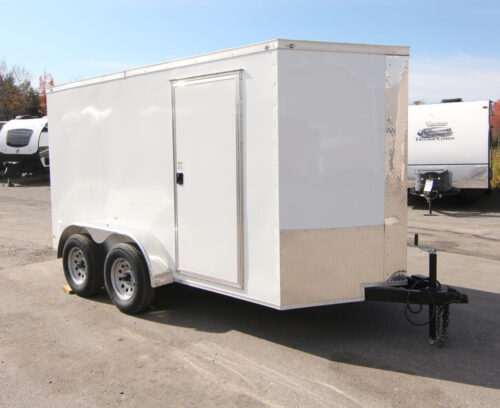 2024 Titanium Cargo Trailers 6×12 Tandem Axle Enclosed Trailer