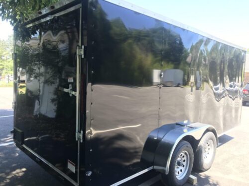 2024 Xtreme Cargo Black 7×14 Enclosed Trailer For Sale