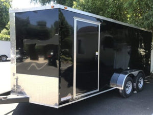 2024 Xtreme Cargo Black 7×14 Enclosed Trailer For Sale