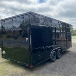 2024 Xtreme Cargo Black 8.5×20 Toy Hauler | Custom Blackout Trailer