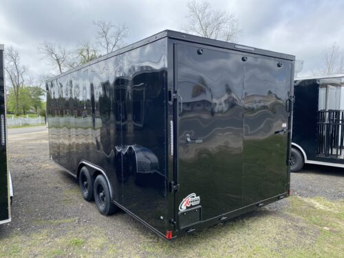 2024 Xtreme Cargo Black 8.5×20 Toy Hauler | Custom Blackout Trailer