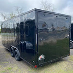 2024 Xtreme Cargo Black 8.5×20 Toy Hauler | Custom Blackout Trailer