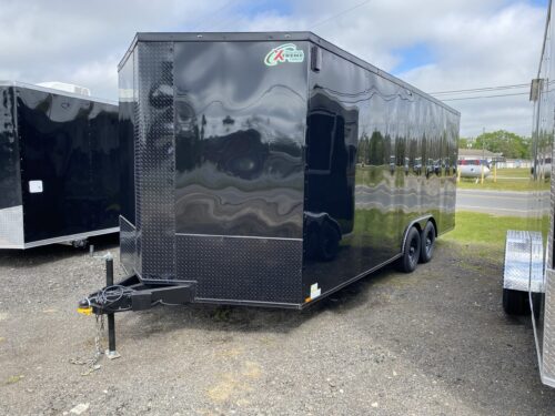 2024 Xtreme Cargo Black 8.5×20 Toy Hauler | Custom Blackout Trailer