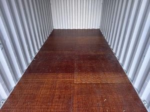 20ft New Storage Container with Bamboo Flooring