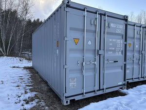 20ft New Storage Container with Bamboo Flooring