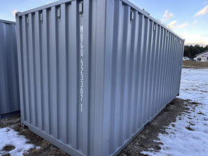 20ft New Storage Container with Bamboo Flooring