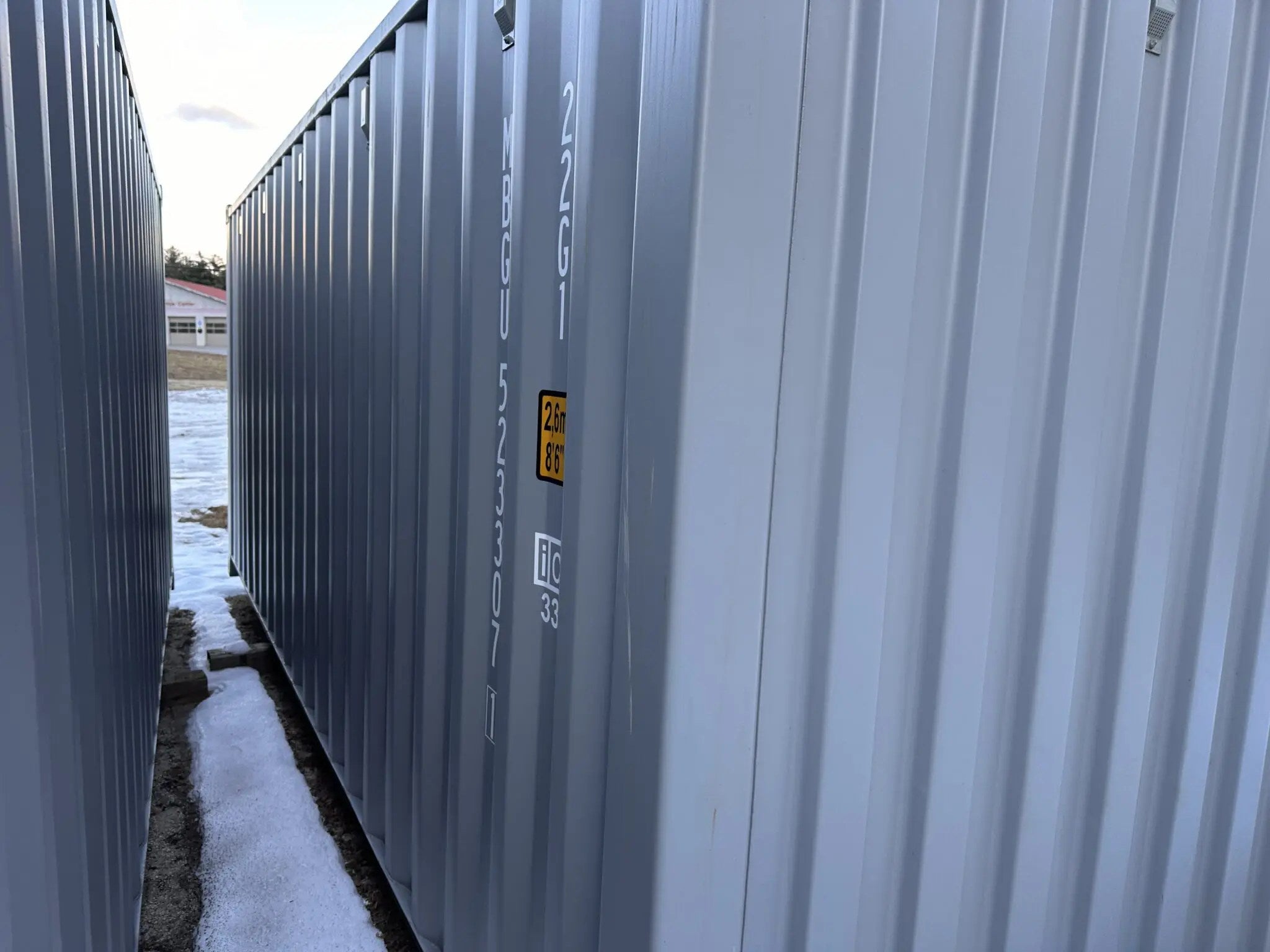 20ft New Storage Container with Bamboo Flooring