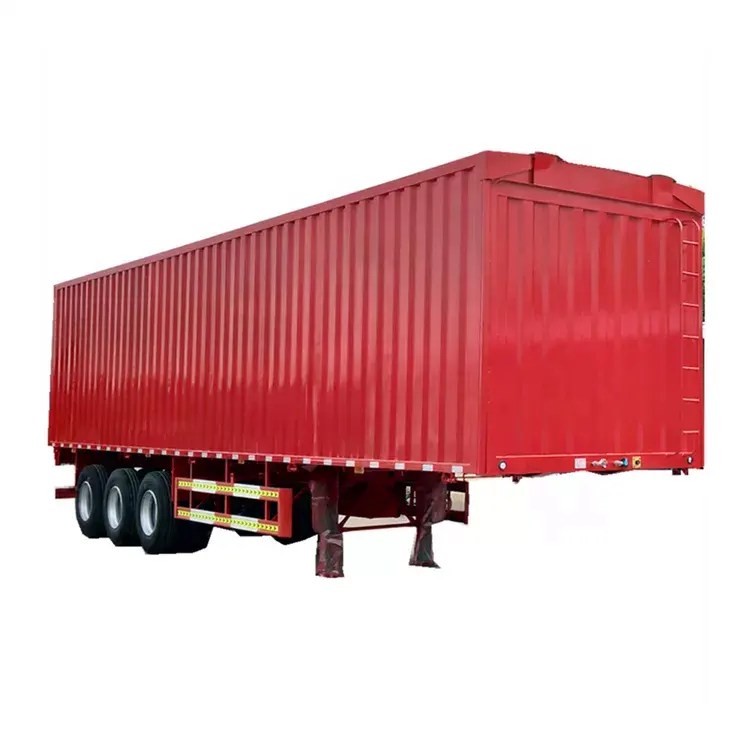 53ft Dry Van Box Trailer Cargo Truck Trailer