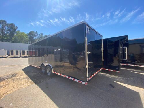 Anvil 8.5×26 Black Snowmobile Trailer For Sale