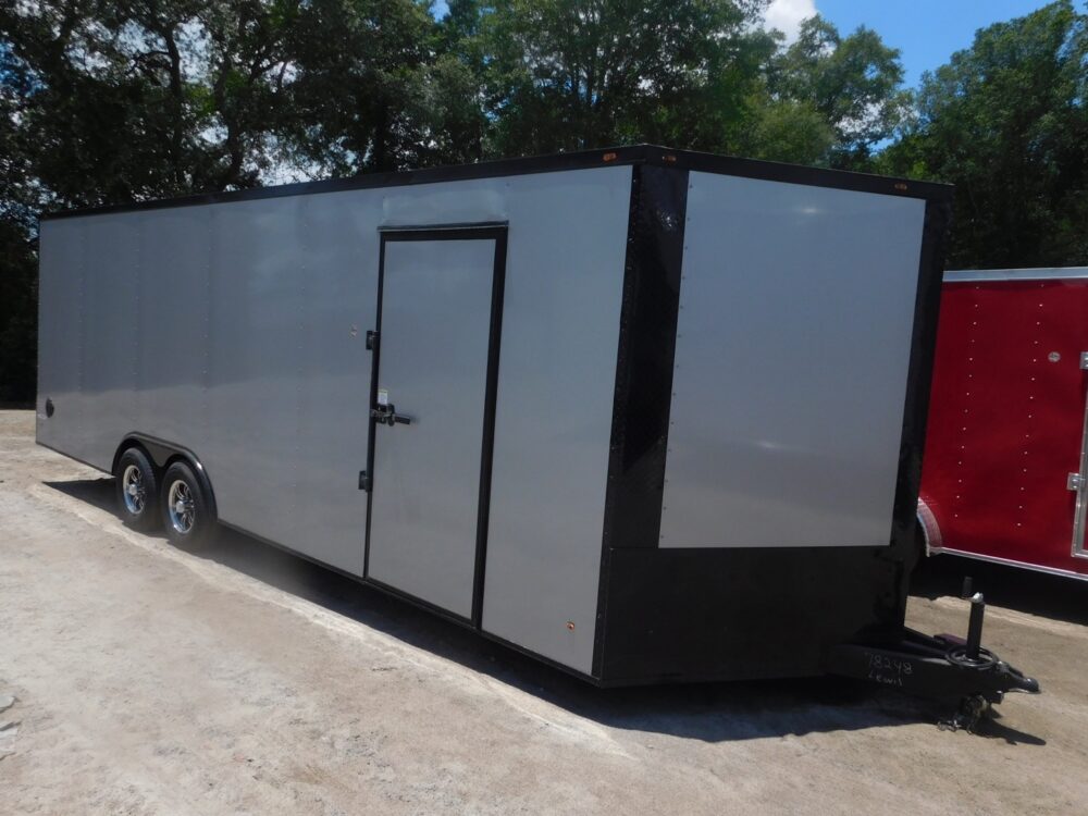 Anvil Trailers Silver Frost 8.5×28 Blackout Car Hauler Trailer For Sale