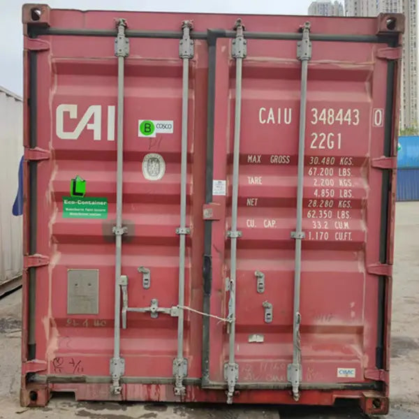 20ft Second Hand Cargo Shipping Container