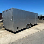 In Stock New 24 Foot Enclosed Car Hauler Trailers For Sale