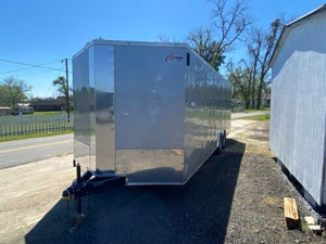 In Stock New 24 Foot Enclosed Car Hauler Trailers For Sale