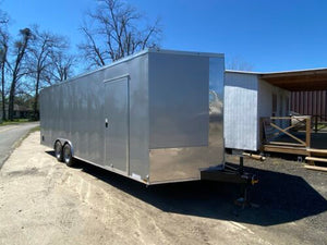 In Stock New 24 Foot Enclosed Car Hauler Trailers For Sale