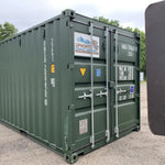 New 20ft Storage Container with Lock Box