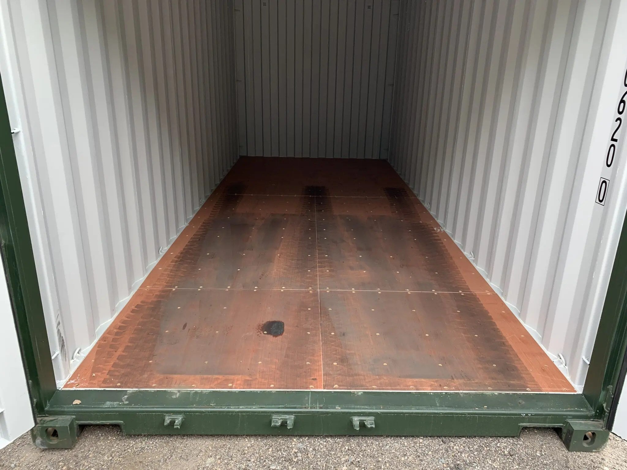 New 20ft Storage Container with Lock Box